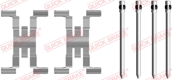 Quick Brake Rem montageset 109-0082