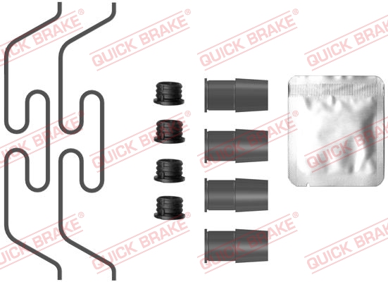 Quick Brake Rem montageset 109-0086