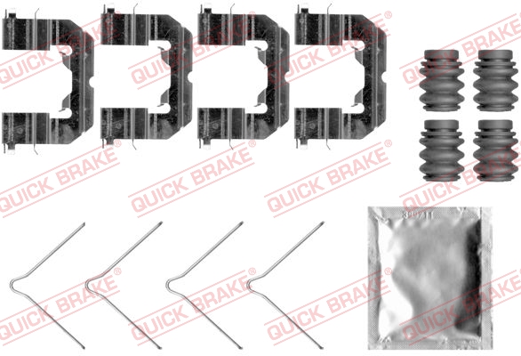 Quick Brake Rem montageset 109-0089