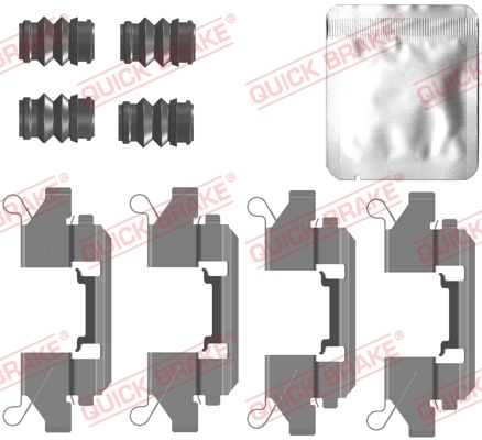 Quick Brake Rem montageset 109-0111