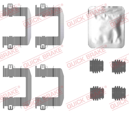 Quick Brake Rem montageset 109-0132