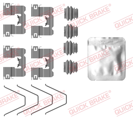 Quick Brake Rem montageset 109-0137