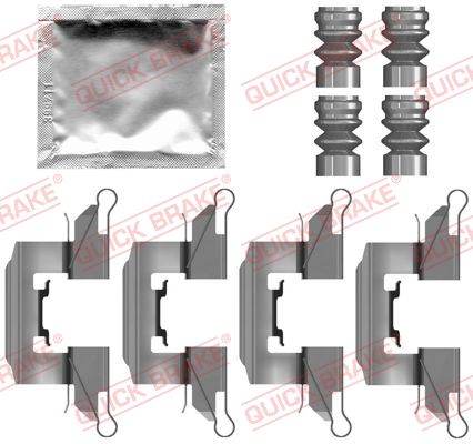 Quick Brake Rem montageset 109-0139