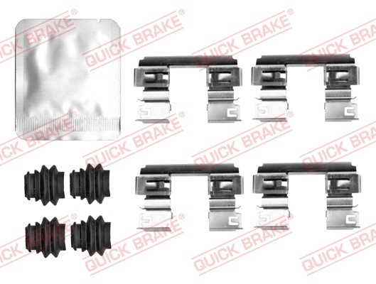 Quick Brake Accessoireset, schijfremblok 109-0193