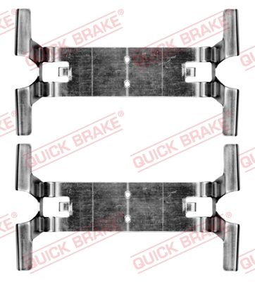 Quick Brake Accessoireset, schijfremblok 109-0204