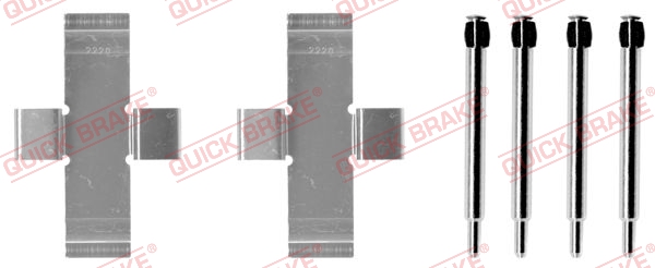 Quick Brake Rem montageset 109-0913