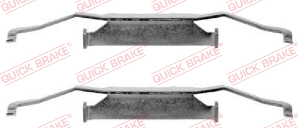 Quick Brake Rem montageset 109-1054