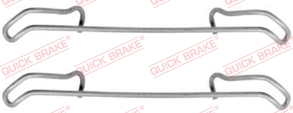 Quick Brake Rem montageset 109-1056
