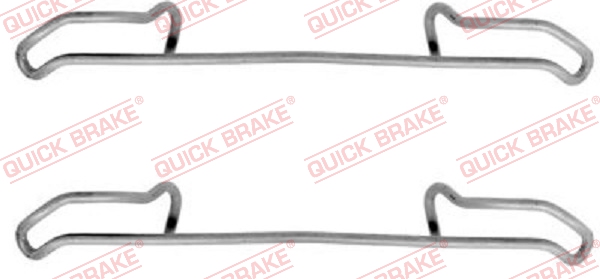 Quick Brake Rem montageset 109-1085