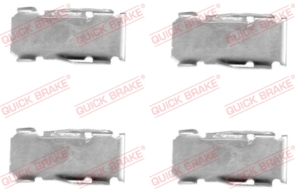 Quick Brake Rem montageset 109-1094