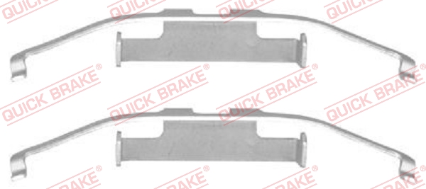Quick Brake Rem montageset 109-1097