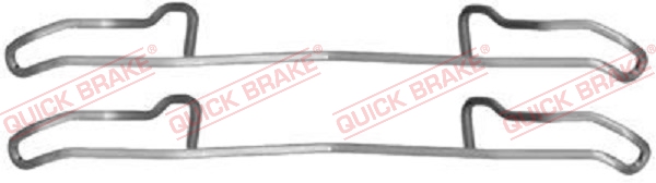 Quick Brake Rem montageset 109-1100