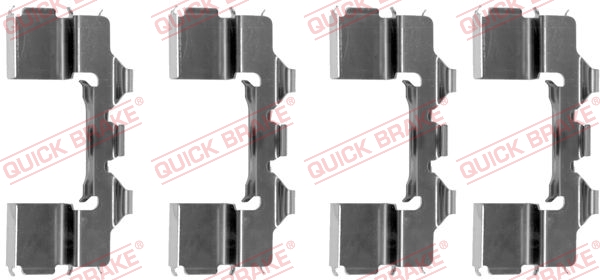 Quick Brake Rem montageset 109-1104