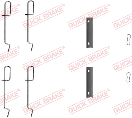 Quick Brake Rem montageset 109-1125