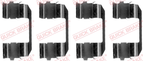 Quick Brake Rem montageset 109-1135