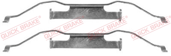 Quick Brake Rem montageset 109-1148