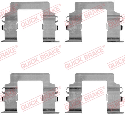 Quick Brake Rem montageset 109-1161