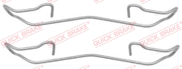 Quick Brake Rem montageset 109-1187