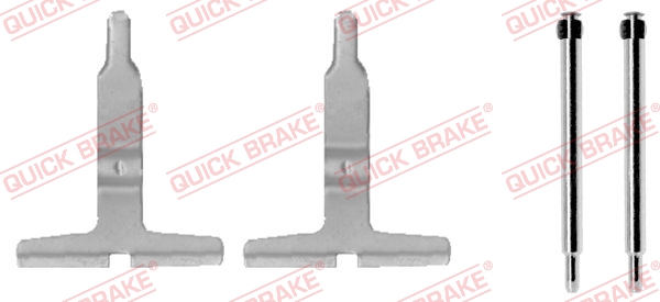 Quick Brake Rem montageset 109-1217