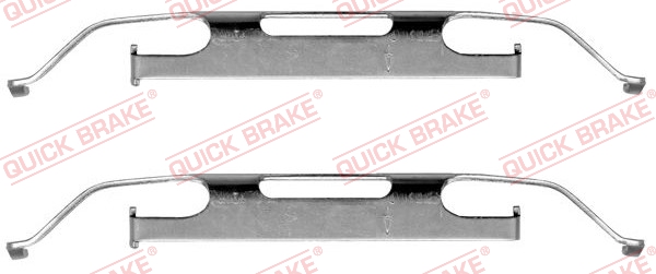 Quick Brake Rem montageset 109-1223