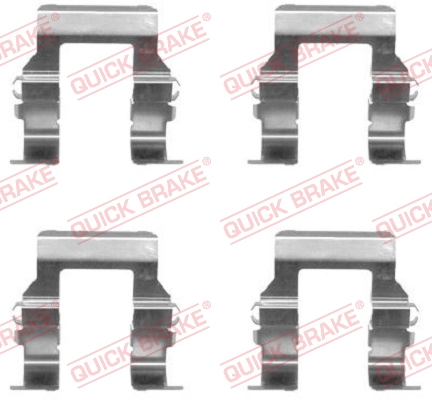 Quick Brake Rem montageset 109-1279
