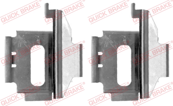 Quick Brake Rem montageset 109-1282