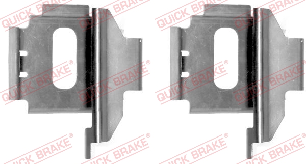 Quick Brake Rem montageset 109-1283