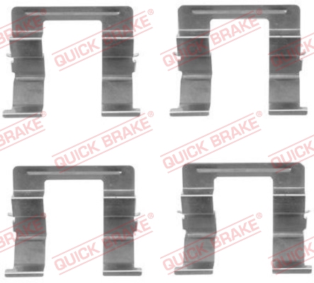 Quick Brake Rem montageset 109-1605