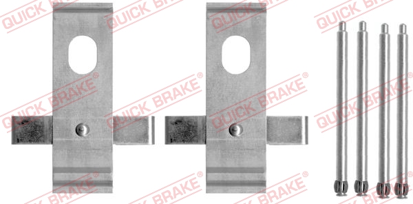 Quick Brake Rem montageset 109-1634