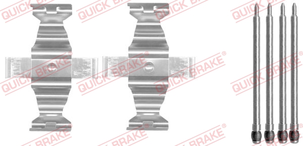 Quick Brake Rem montageset 109-1643