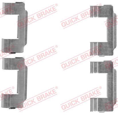 Quick Brake Rem montageset 109-1646