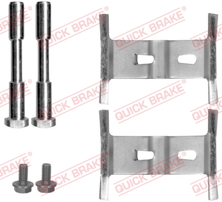 Quick Brake Rem montageset 109-1658