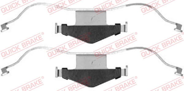 Quick Brake Rem montageset 109-1659
