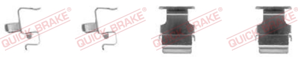 Quick Brake Rem montageset 109-1673