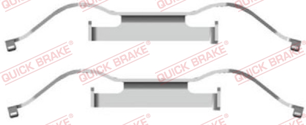 Quick Brake Rem montageset 109-1681