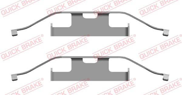 Quick Brake Rem montageset 109-1682
