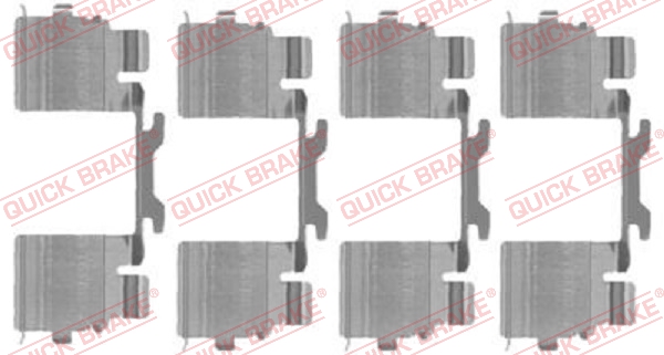Quick Brake Rem montageset 109-1725