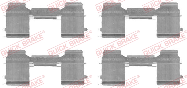 Quick Brake Rem montageset 109-1726