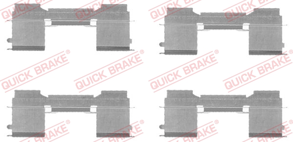Quick Brake Rem montageset 109-1729