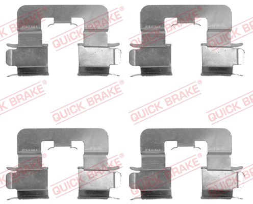 Quick Brake Rem montageset 109-1741
