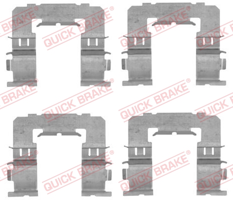 Quick Brake Rem montageset 109-1742
