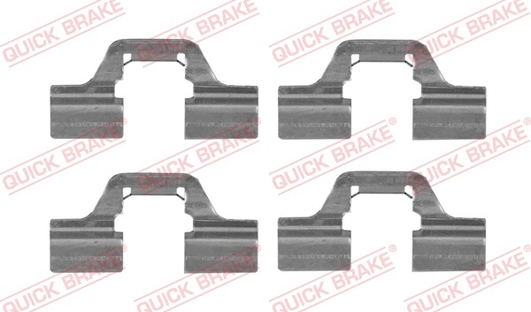 Quick Brake Rem montageset 109-1749