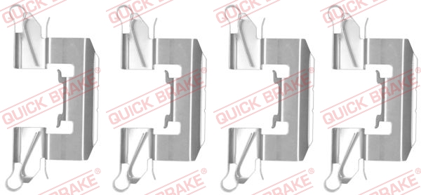 Quick Brake Rem montageset 109-1772