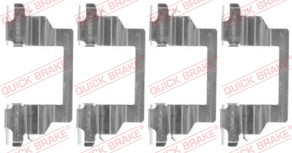 Quick Brake Rem montageset 109-1778
