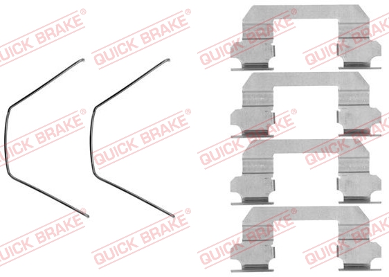 Quick Brake Rem montageset 109-1789