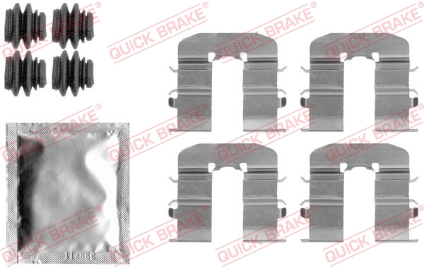 Quick Brake Rem montageset 109-1814
