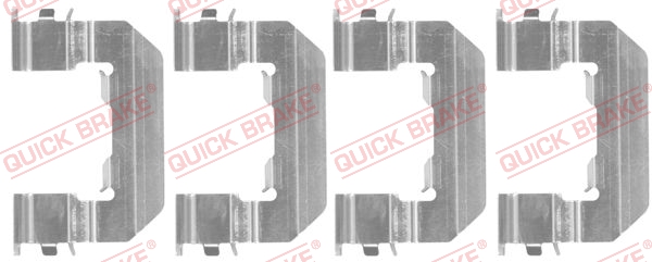 Quick Brake Rem montageset 109-1824