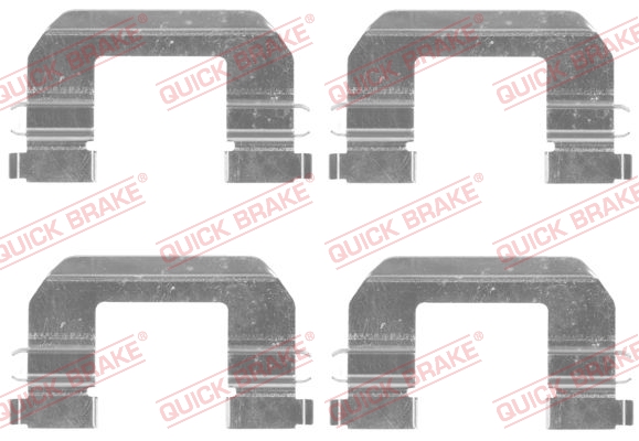 Quick Brake Rem montageset 109-1825