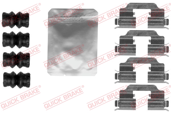 Quick Brake Rem montageset 109-1832