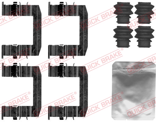 Quick Brake Rem montageset 109-1872